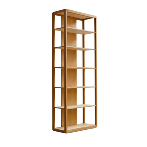 Étagère ouverte en bois, style scandinave, meuble de rangement, vitrine, grande capacité, pour salon, bureau à domicile - Product Image 2