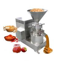 Machine à beurre de cacahuètes de qualité alimentaire avec moulin colloïdal pour le broyage de pâtes de sésame et de fèves de cacao