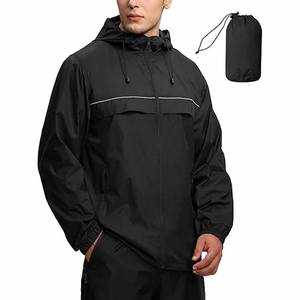 Vestes de pluie pour hommes, vêtements de sport de haute qualité, coupe-vent léger et tendance, envoyé par Dress Sports - Product Image 1