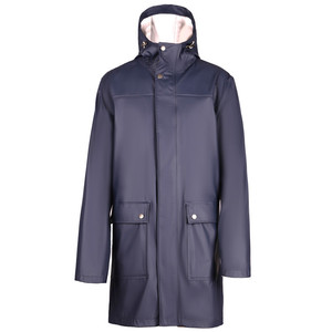 Hotselling Outdoor Long Horse Riding Raincoat Waterproof PU Rain Coat Hooded Rain <b>Jacket</b> for Men - Product Image 1