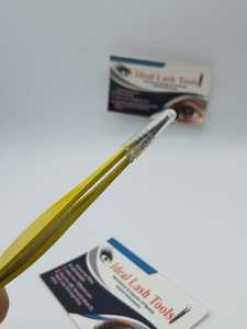 Pinces à épiler pointues en acier inoxydable pour extensions de cils, pinces à sourcils professionnelles, écologiques et légères - Product Image 3