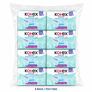 Kotex Super Soft Antibacterial Daily Sanitary <b>Pads</b> <b>Cool</b> 15cm - 20pcs/Bag | 32286 Super Smooth Antibacterial Protection - Product Image 5