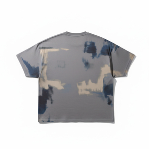 เสื้อยืดทรงบ็อกซี่ผู้ชาย ผ้าคอตตอนหนานุ่ม ทรงหลวม สไตล์สตรีทแวร์  เรียบง่าย  รับสกรีนลายกราฟิกตามสั่ง - Product Image 3