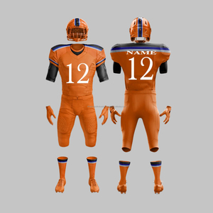 Nuevos uniformes de fútbol americano personalizados al por mayor, talla XL, pantalones de fútbol por sublimación, patrón de números, camisetas de fútbol personalizadas - Product Image 3