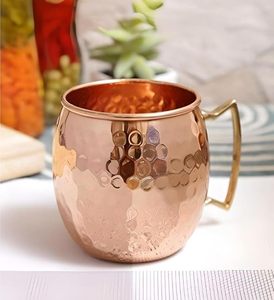 Decorative Copper Moscow Mule <b>Mugs</b> Made For Refreshing Beverage Service Stylish For Kitchen Bar And Dining Spaces - Product Image 3