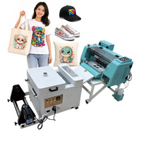 Imprimante DTF A3 avec secoueur de poudre, double têtes d'impression I1600, 2400 dpi, avec sécheur pour T-shirt, sweat-shirt, casquette, sac en toile