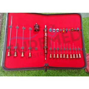 Suremed Instruments ชุดกระบอกล็อคแบบสุดยอด Luer 23ชิ้นชุดเครื่องมือผ่าตัดปลูกถ่ายไขมันบนใบหน้าได้รับการรับรอง CE - Product Image 4