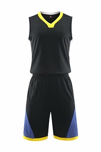 Ensemble de maillots de basket-ball professionnels personnalisés, séchage rapide, respirant, imprimé, technologie de sublimation, 100% polyester, personnalisé - Product Image 2
