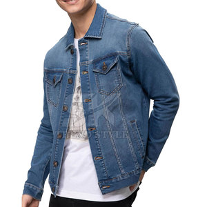 Chaqueta de Mezclilla para Hombre, Estilo Moderno, Ligera, Cómoda, Diseño Inspirado en las Tendencias, para Uso Diario, Chaqueta de Invierno - Product Image 2