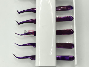 Juego de Pinzas para Pestañas de Acero Inoxidable Antiestáticas y Duraderas Personalizadas con Puntas Suaves de Precisión MAGMA BEAUTY - Product Image 5