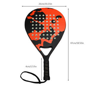 Produit tendance : Raquettes de paddle en fibre de carbone sur mesure, qualité supérieure, raquettes de tennis personnalisées à vendre - Product Image 4