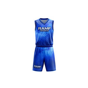 Uniforme de Baloncesto Personalizado Sublimado, Transpirable, Talla Grande, Malla, 100% Poliéster, Unisex - Product Image 1