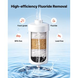 Système de filtration d'eau par gravité en acier inoxydable 304 pour comptoir, 2,25G, réduit le plomb jusqu'à 99% - Product Image 3