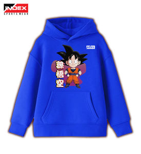 Sudadera con Capucha Raglán Naranja y Negra para Hombre, Marca INDEX, con Cierre, Estilo Anime, Corte Regular, Felpa Francesa, Informal, para Otoño - Product Image 5