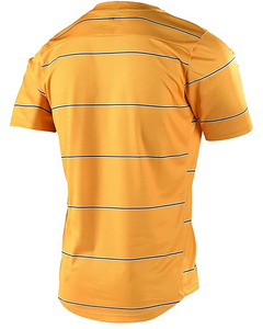 เสื้อยืดโพลีเอสเตอร์แห้งเร็วแขนสั้นสีเขียวมะกอกสำหรับผู้ชายทรงปกติเสื้อลำลอง - Product Image 5