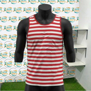 เสื้อกล้ามลำลองผู้ชายคุณภาพพรีเมียม ตัดเย็บตามสั่ง คอกลม แขนกุด ผ้าถัก ไม่เป็นขุย เนื้อผ้าดีที่สุด - Product Image 2