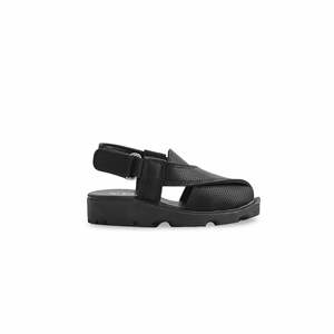 Sandales noires Peshawari Chappal KD4779 pour garçon - Product Image 4