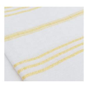 Premium Simple Yellow Lines Knitted GOTS Certificate 100% Organic Cotton Customized Size Multi Purposes Fast-dry <b>Kitchen</b> <b>Towels</b> - Product Image 1