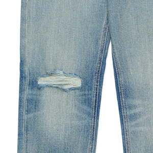 กางเกงยีนส์เด็กชายสุดเทรนดี้ ทรงเข้ารูปยืดหยุ่นได้ ดีไซน์ทันสมัย ผ้าเดนิมนุ่มสบาย กางเกงเด็กชายสำหรับสวมใส่สบายแบบลำลอง - Product Image 3