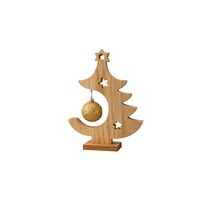 Offre Spéciale : Décoration de Noël en Bois pour Table – Arbre de Noël de Table pour la Maison, le Bureau, Centre de Table Festif et Présentation de Fêtes – Disponible à la Vente