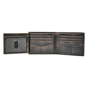 Custom Private Label Genuine Leather AirTag Wallet Secure Tracking Men Purse Bulk Hot Selling Smart Pop <b>Up</b> Leather Wallet Slim - Product Image 3