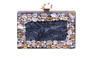 Bolso de mano Bangkok de resina más vendido para damas, bolso de mano de noche de lujo para mujeres, de Aaliyan IMPEX - Product Image 2