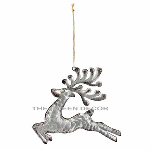 Modern Style Stainless Steel Metal Round Shape Golden Finished Christmas Ornament Bell Fabric Santa Clause Electric - Product Image 3