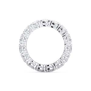 Oval <b>Diamond</b> Eternity Band 5 X 3 MM (0.20 Carat Each) CVD Lab Grown <b>Diamonds</b> IGI Certified Women's <b>Diamond</b> <b>Ring</b> Anniversary Gift - Product Image 4