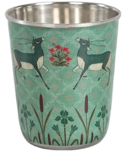 Frasco de Almacenamiento de Alimentos Secos de Acero Inoxidable Hecho a Mano y Personalizado con Tapa con Logotipo de Color Personalizado, Diseño Clásico - Product Image 1