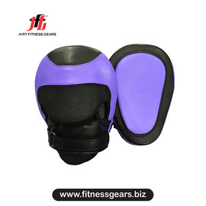 Just Fitness Gears <b>Focus</b> <b>Pad</b> Training Punching Mitts Orange PU Velcro Closure Breathable Martial Arts Sparring Gear - Product Image 3