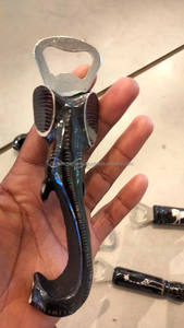 Abridor de Botellas de Hueso, Diseños Variados, Abridor de Botellas Antiguo de Acero Inoxidable con Mango de Madera y Hueso, Muy Resistente - Product Image 4