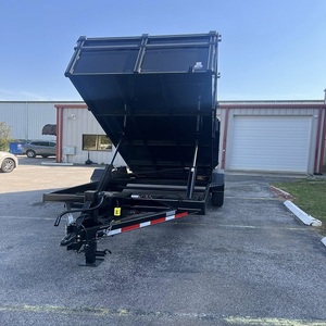 Remorque agricole robuste pour le transport de charges lourdes avec double essieu, stabilité à quatre roues et moteur à engrenages avancé - Product Image 1