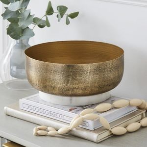 Splendide bol de service en laiton, vaisselle élégante en métal poli, décorative pour la cuisine, la salle à manger, la restauration, l'hôtel, les mariages - Product Image 3
