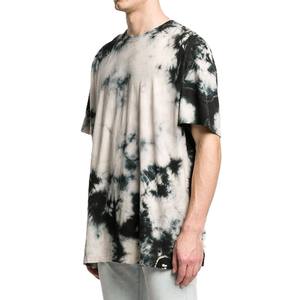 Nouveau T-shirt tie-dye noir et blanc pour homme 2026 – T-shirt streetwear oversize tendance en coton à manches courtes pour le quotidien - Product Image 4