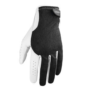 New 2026 100% Genuine Cabretta Leather Latest Design High Quality Hot Selling Right Hand Sports Golf Gloves Printed Custom Made - Product Image 5