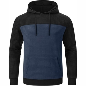 Sweat-shirt à capuche décontracté pour homme, pull chaud en polaire, veste à capuche pour l'hiver, streetwear confortable, haut tendance - Product Image 4