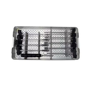 Juego de Instrumentos Manuales de Alta Calidad para Caja Lumbar PLIF PEEK de Acero Inoxidable de Surgiright Instruments - Product Image 5