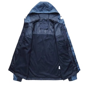 Custom Logo Unisex <b>Hooded</b> Windproof Waterproof <b>Soft</b> <b>Shell</b> <b>Jacket</b> Plus Size Outdoor Sports 100% Polyester Microfleece Stretch - Product Image 2