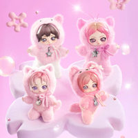 Pendentif en peluche authentique et officiel Aespa Fluffy Club Series POP MART, jouet en vinyle rembourré pour collection de fans