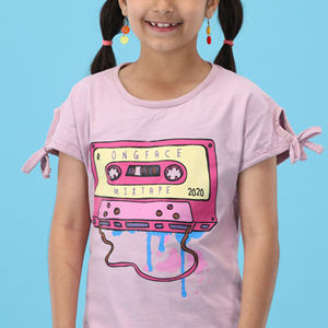 Camisetas para Niñas con Diseño Impreso Personalizado, Diseña Tus Propias Camisetas de Manga Corta para Niñas con MOQ Bajo - Product Image 6