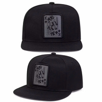 Casquette Snapback Unisexe Cayler & Sons – Noire, 6 Panneaux, Style Hip Hop Urbain
