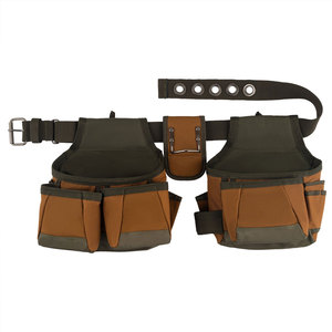 Leather Tool Belt Pouch for Electrician Construction Carpenter Tool Bag - Product Image 1