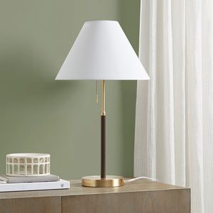 Lampada da Tavolo Bicolore con Catenella a Strappo - Product Image 1