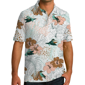 Envío Gratis, Camiseta Polo de Manga Corta con Estampado Floral 3D de Secado Rápido, Estilo Harajuku, Ropa Urbana - Product Image 1