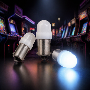 หลอดไฟ LED HYUGA สำหรับเครื่องพินบอล 2SMD 6.3V เครื่องเกมคีบตุ๊กตา ช่องใส่เหรียญ 2835 ปลั๊กอเนกประสงค์ AC/DC ใช้ภายในอาคาร - Product Image 1