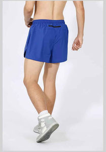 Shorts de sport pour hommes à séchage rapide, couleur unie, haute qualité, pour la gym, l'entraînement, le basketball, confortables et légers - Product Image 4