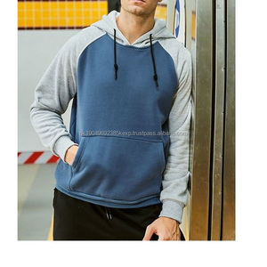 เสื้อฮู้ดดี้ผู้ชายผ้าฝ้ายเฟรนช์เทอร์รี่ทรงโอเวอร์ไซส์แบบหนา ไหล่ตก ผ้าถักเรียบ ไม่มีลาย สั่งทำได้ พร้อมสกรีนโลโก้ - Product Image 1