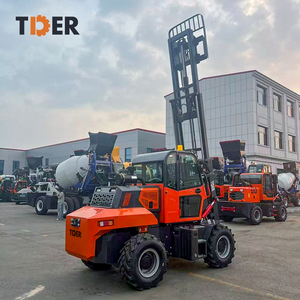 Montacargas Todoterreno TDER de Marca China, 4WD, 6T, 5T, 4T, <span class=keywords><strong>3.5T</strong></span>, con Dirección en las Ruedas Traseras - Product Image 2