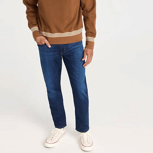 Pantalones Vaqueros Modernos y Elegantes para Hombre, Corte Ajustado, Tela Elástica, Estilo Entallado, Movimiento Cómodo, Ideal para Ropa Casual de Calle - Product Image 5
