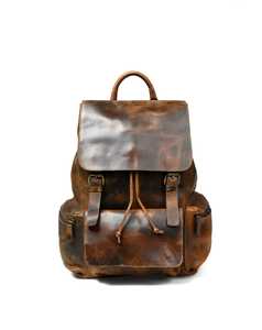 Genuine Leather Laptop Messenger Bags Modern Durable Large Capacity Lightweight Eco-Friendly Waterproof Daily Use Custom - Product Image 6
